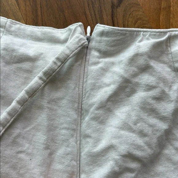 Abercrombie & Fitch Woman’s Size XS White Tie-Waist Wrap Skirt - Picture 9 of 12